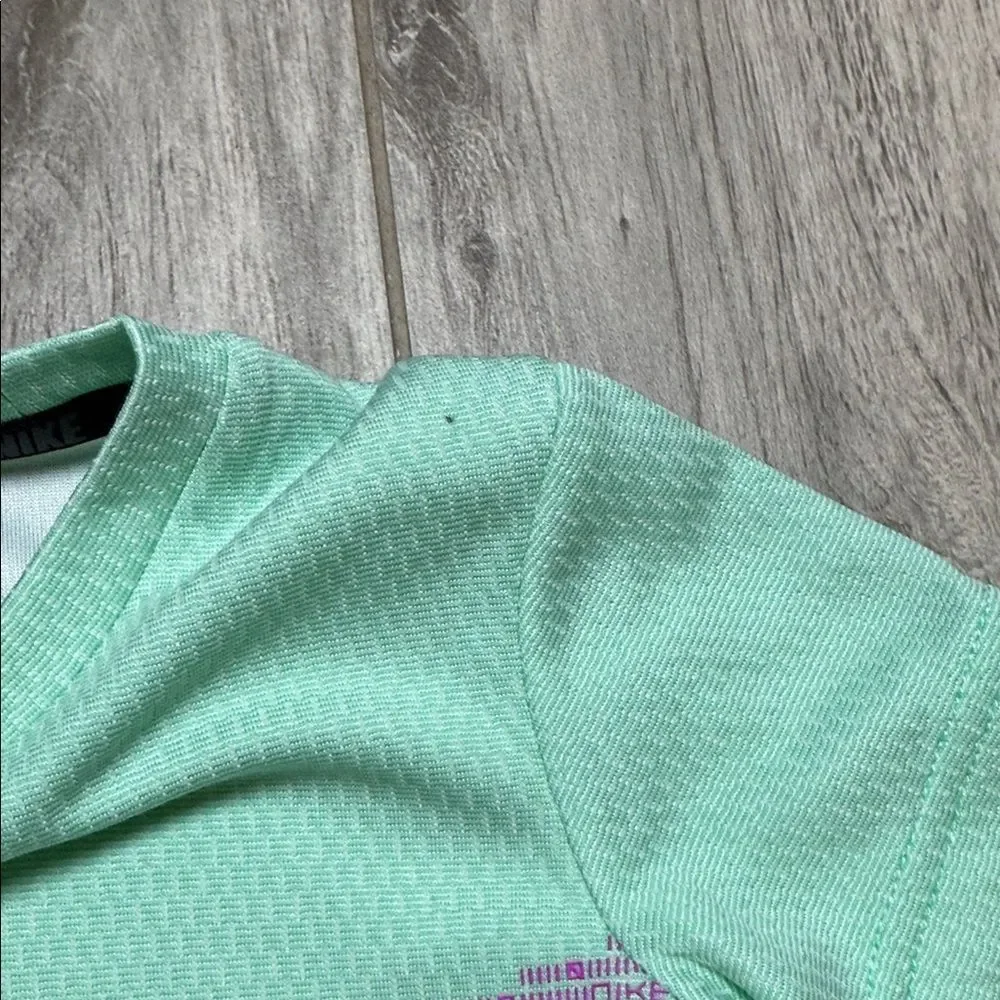 Nike Dry Fit Kids Tee with Large Swoosh Logo